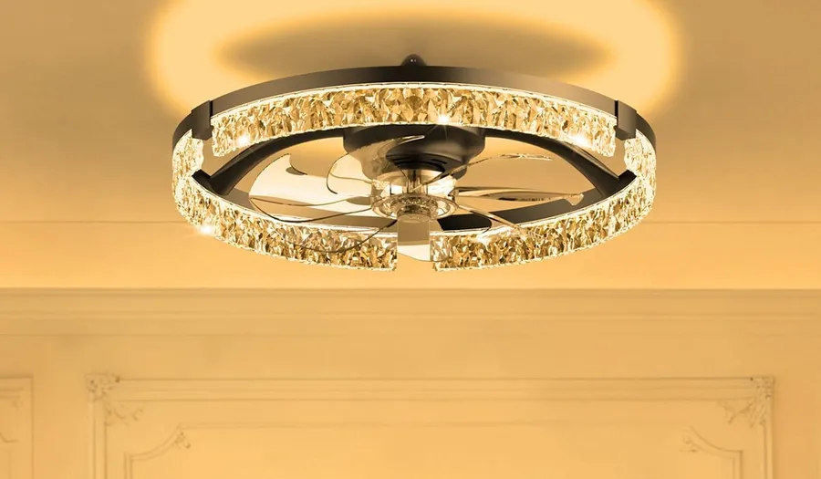 Cristal 50 cm: no quarto